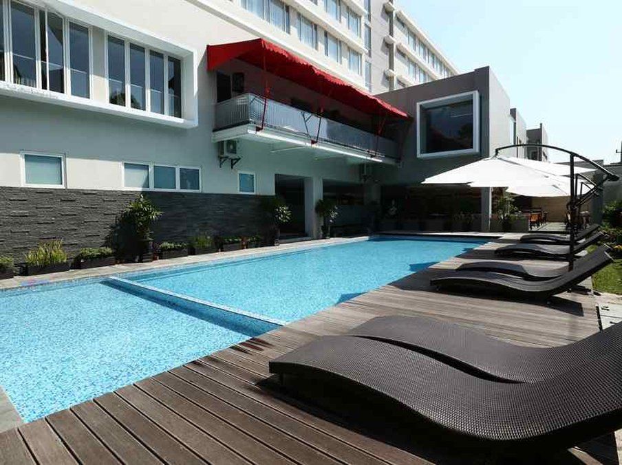 Grand Cakra Hotel Malang Eksteriør billede